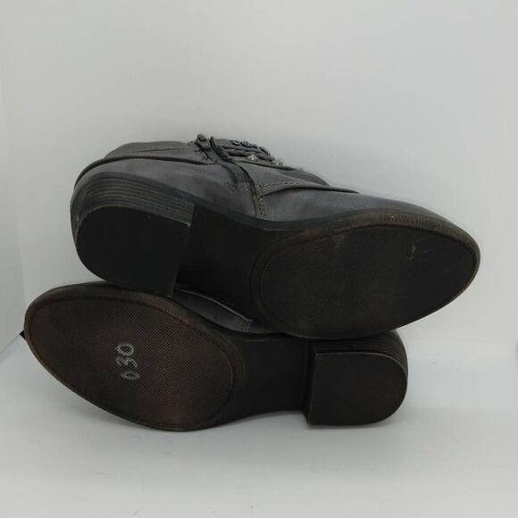 Rampage Designer NEW Women's Gray Dress Ankle Booties - sz. 7M - Picture 5 of 6